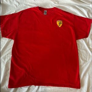 “Cars on 5th” patch on blank Gildan tee